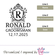 Flask Groomsmen Design 9