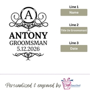 Flask Groomsmen Design 10