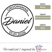 Flask Groomsmen Design 2