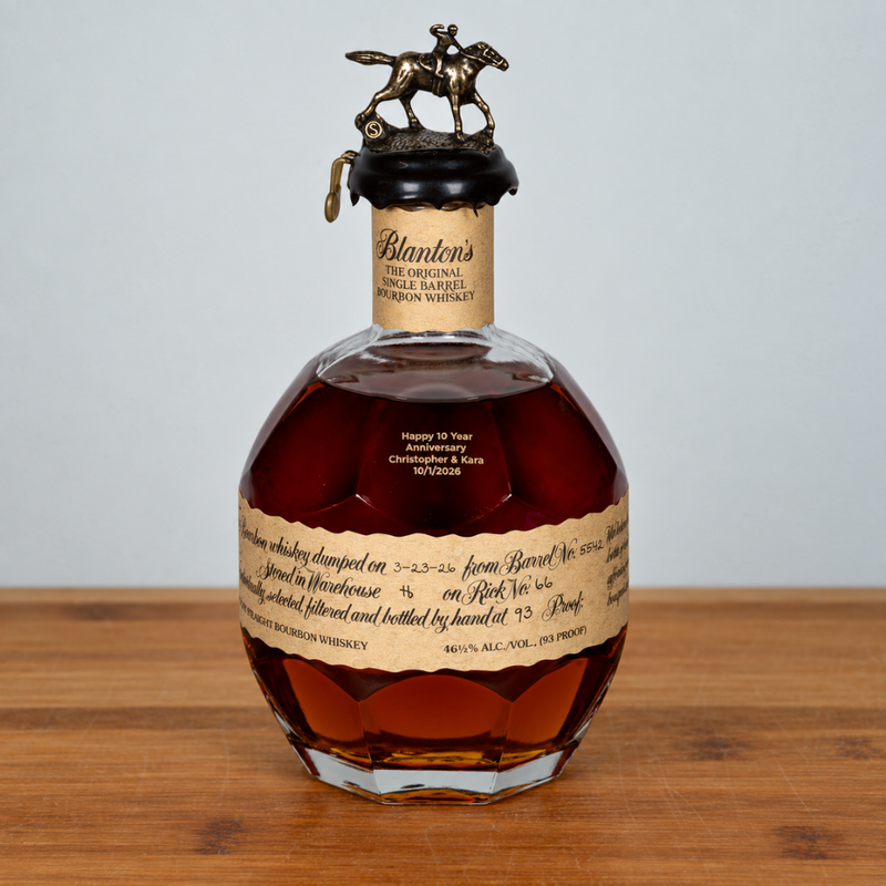 Blanton’s Single Barrel Kentucky Straight Bourbon Whiskey
