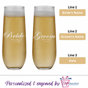 Champagne Stemless Design 4