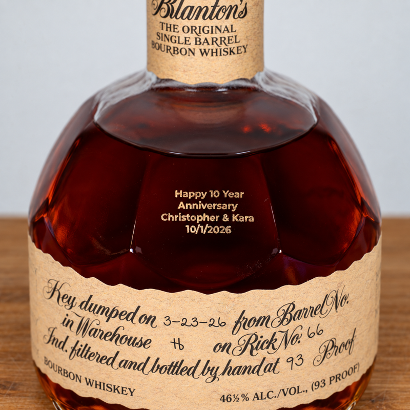 Blanton’s Single Barrel Kentucky Straight Bourbon Whiskey