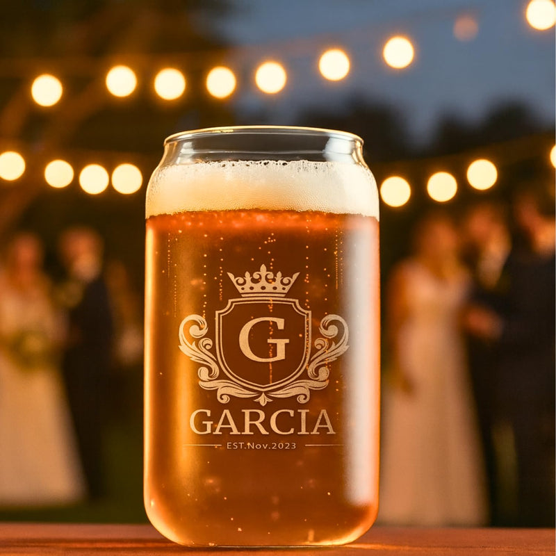 Custom Beer Can Glass