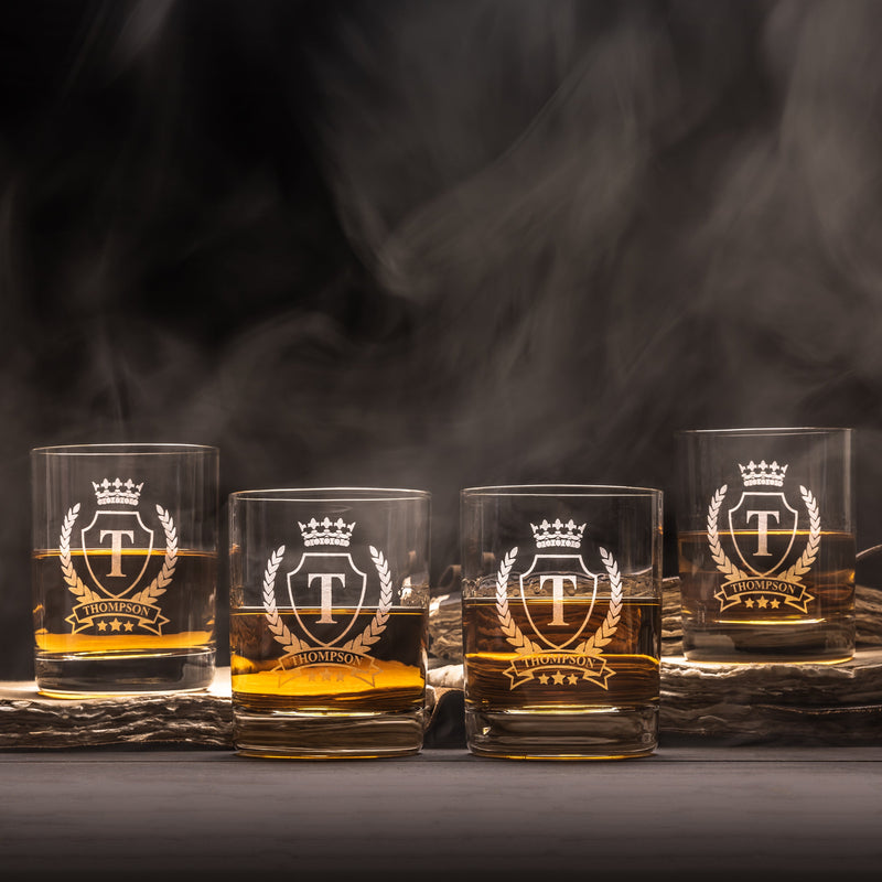 Personalized Whiskey Glass
