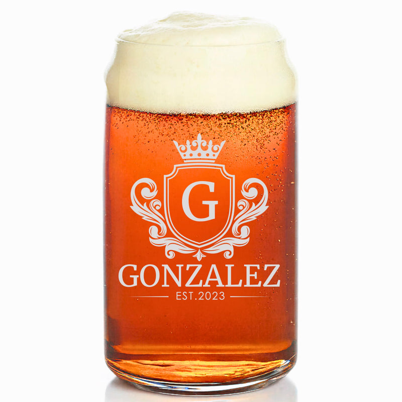 Custom Beer Can Glass