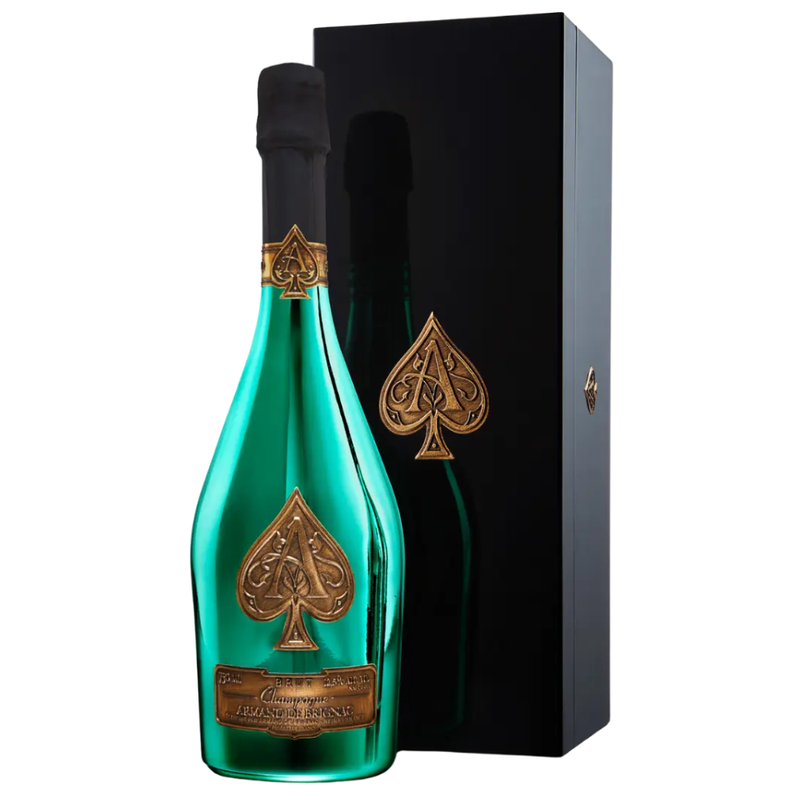 Armand De Brignac Ace Of Spades Brut Green Bottle & Packaging
