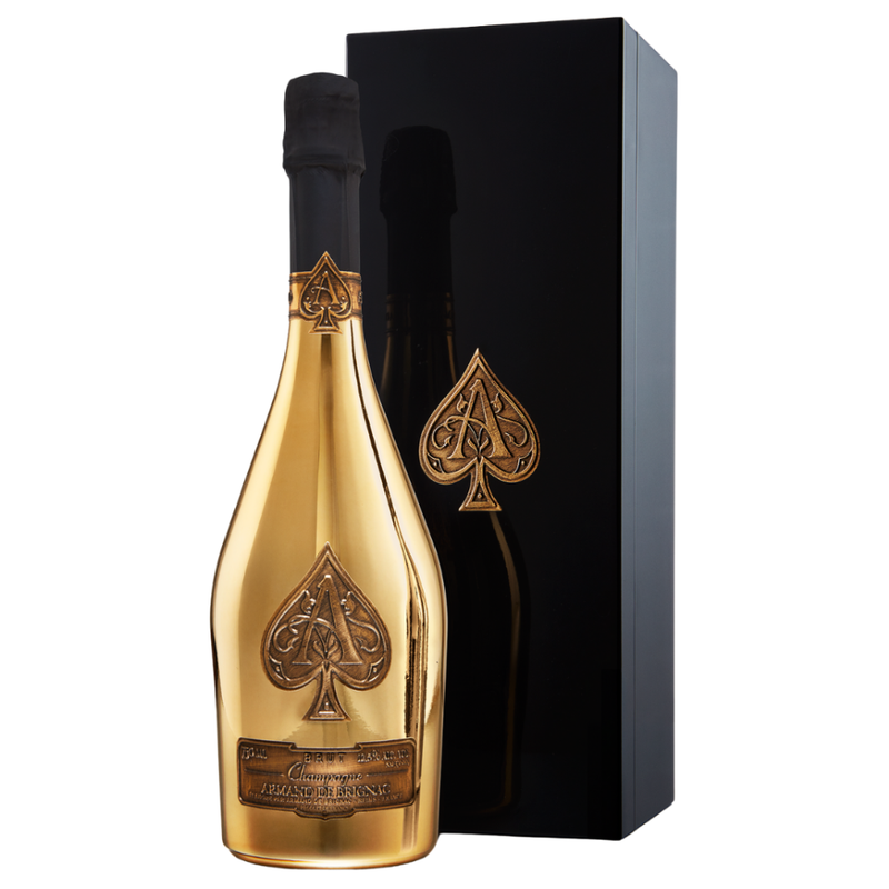Armand De Brignac Ace of Spades Brut Gold Bottle & Packaging