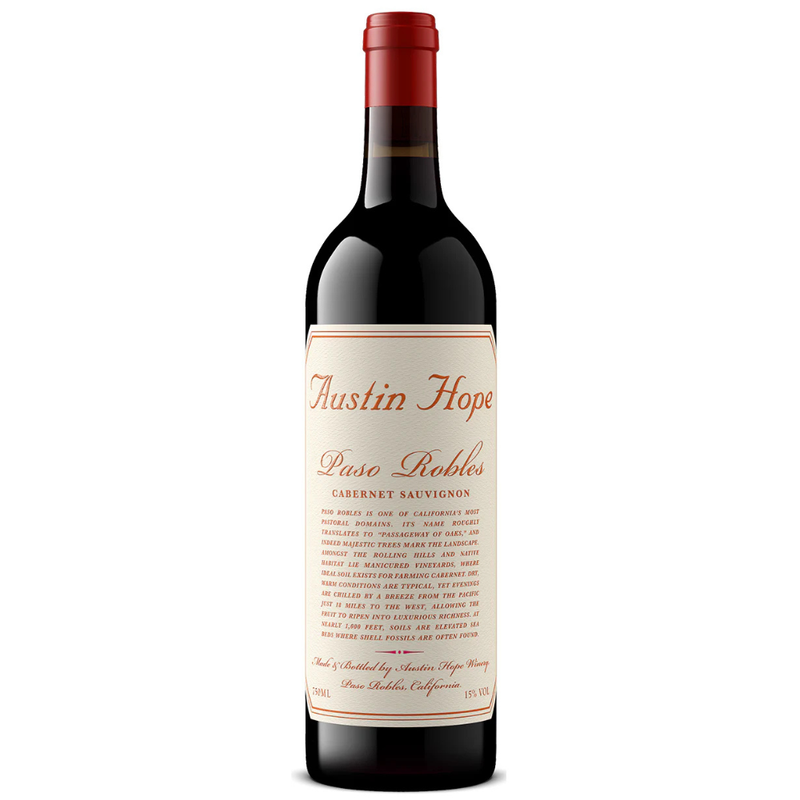 Austin Hope Cabernet Sauvignon Paso Robles