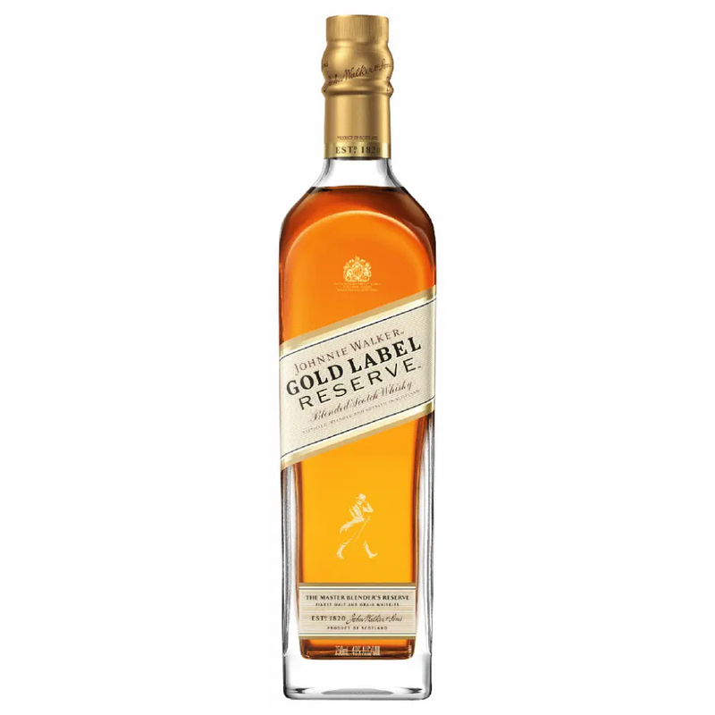 Johnnie Walker Gold Label Reserve Blended Scotch White Background