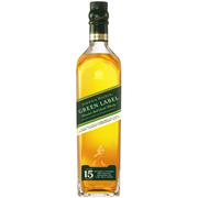 Johnnie Walker Green Label Blended Malt Scotch Whisky white background