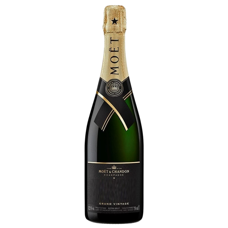 Moet & Chandon Vintage Brut Champagne white background