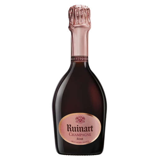 Ruinart Rose white background