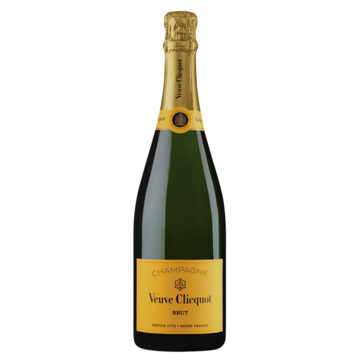 Veuve Clicquot Brut white background