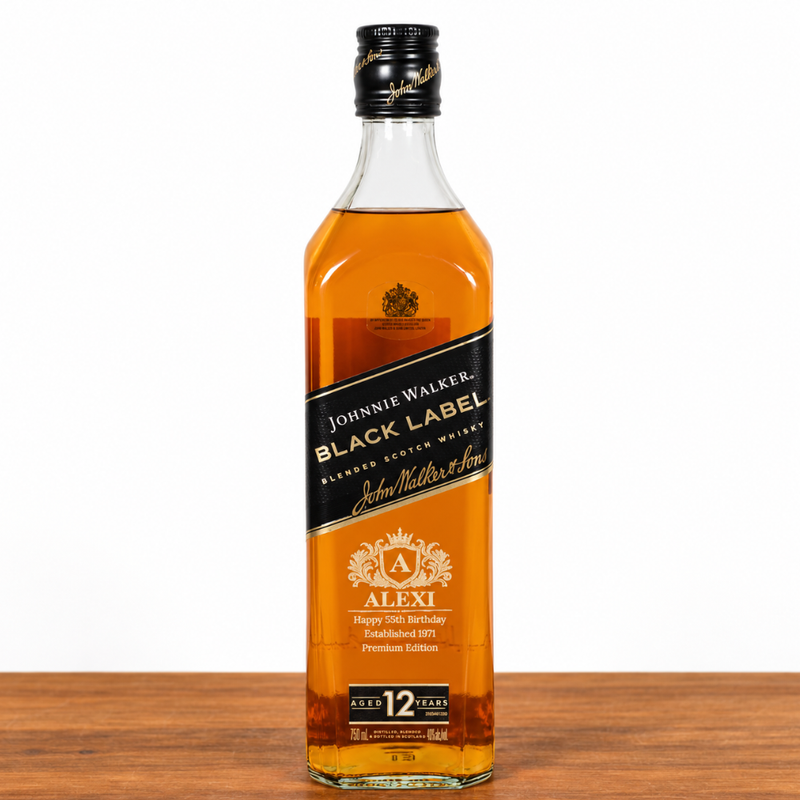 Johnnie Walker Black Label 12 Year Blended Scotch Whisky