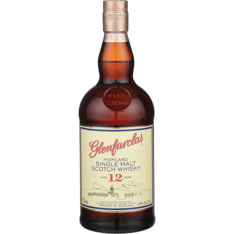 Glenfarclas 12 Years Single Malt Scotch Whiskey