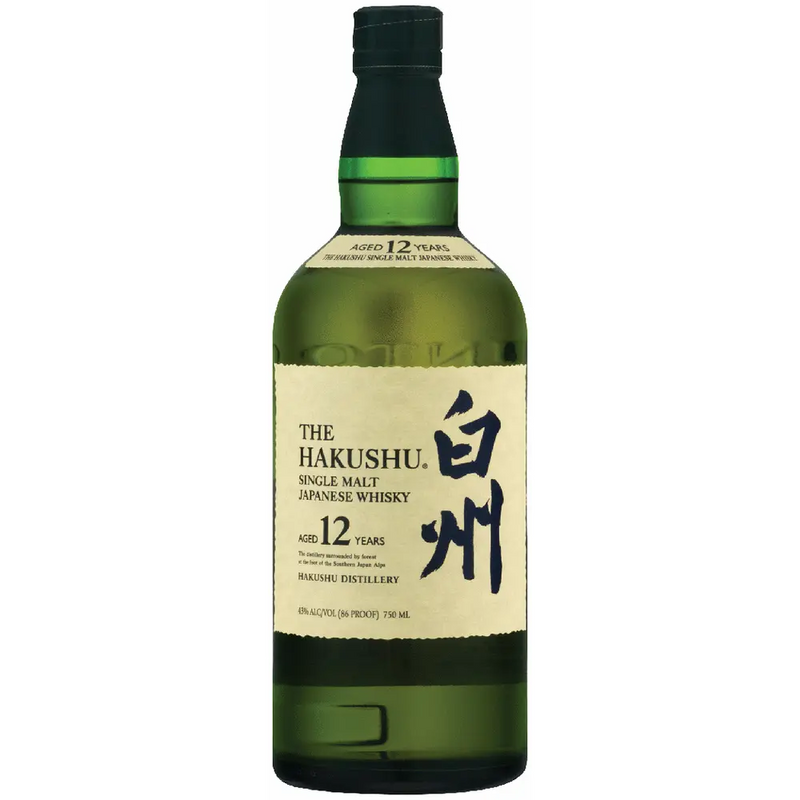 Hakushu 12 Year Old Single Malt Japanese Whisky