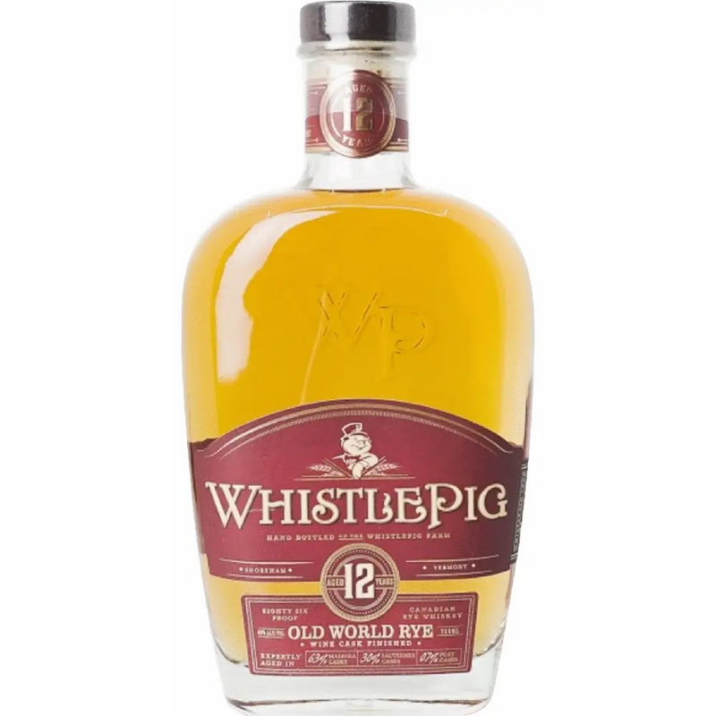 WhistlePig 12 Year Old World Rye